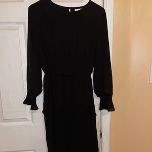 Black Boutique Midi Dress